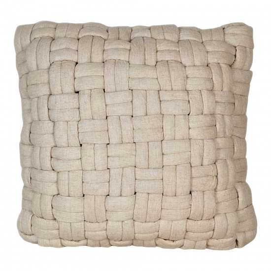 BRONYA WOOL PILLOW VANILLA