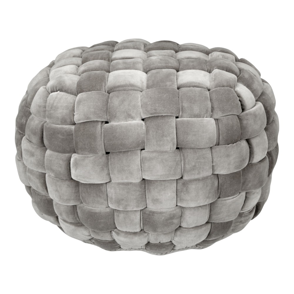 JAZZY POUF CHARCOAL