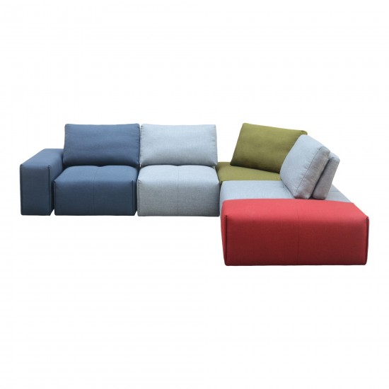 NATHANIEL MODULAR SECTIONAL MULTICOLOR