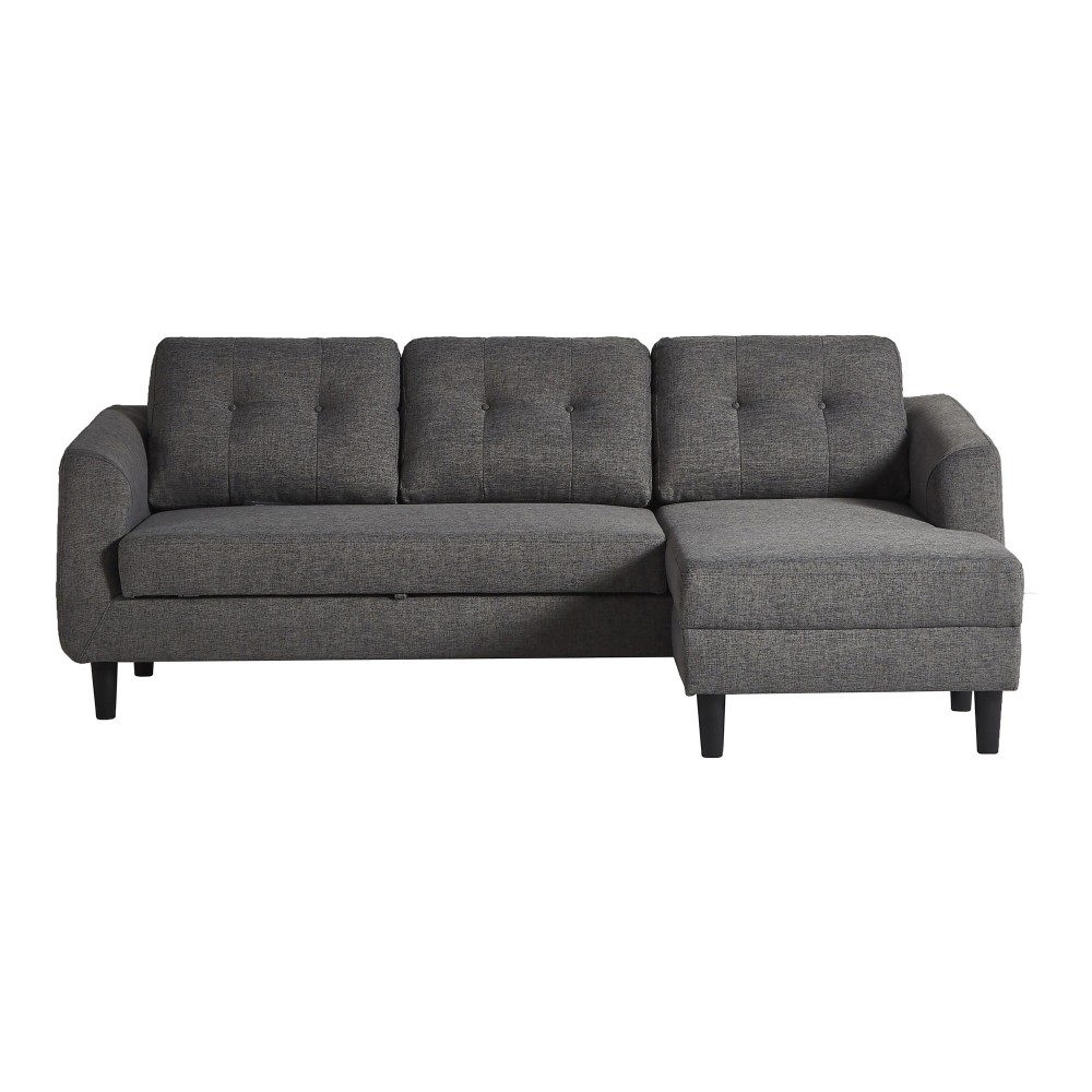 BELAGIO SOFA BED WITH CHAISE CHARCOAL RIGHT BELAGIO SOFA BED WITH CHAISE CHARCOAL RIGHT