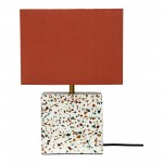 TERRAZZO SQUARE TABLE LAMP