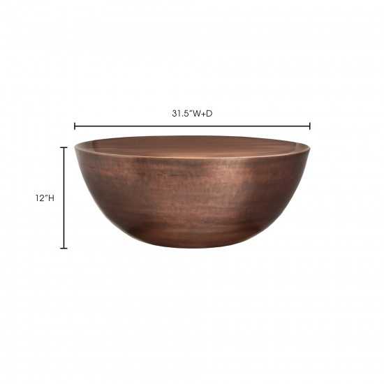 CONGA COFFEE TABLE COPPER