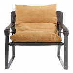 CONNOR CLUB CHAIR SUNBAKED TAN LEATHER