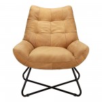 GRADUATE LOUNGE CHAIR SUNBAKED TAN LEATHER