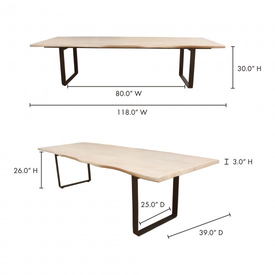 WILKS DINING TABLE