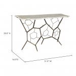 POSITANO TERRAZZO CONSOLE TABLE