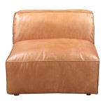 LUXE SLIPPER CHAIR TAN