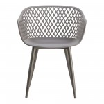 PIAZZA OUTDOOR CHAIR GREY-M2