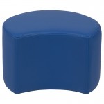 Soft Seating Collaborative Moon for Classrooms and Daycares - 12" Seat Height (Blue)