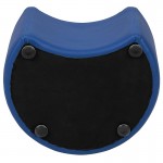 Soft Seating Collaborative Moon for Classrooms and Daycares - 12" Seat Height (Blue)