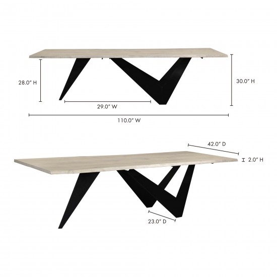 BIRD DINING TABLE LARGE