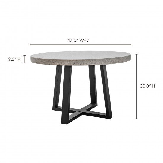 VAULT DINING TABLE WHITE