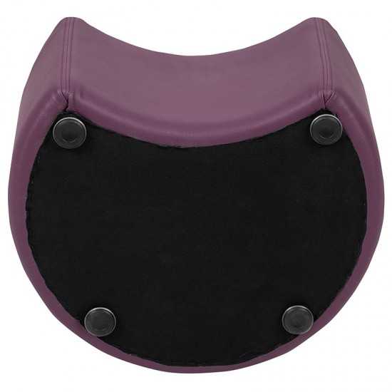 Soft Seating Collaborative Moon for Classrooms and Daycares - 12" Seat Height (Purple)