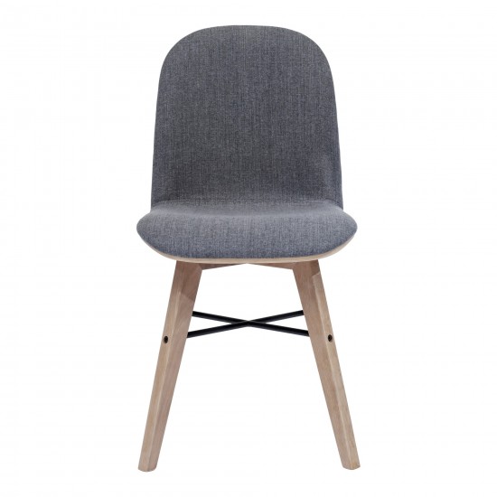 NAPOLI DINING CHAIR GREY-M2