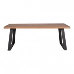 MILA LIVE EDGE RECTANGULAR DINING TABLE