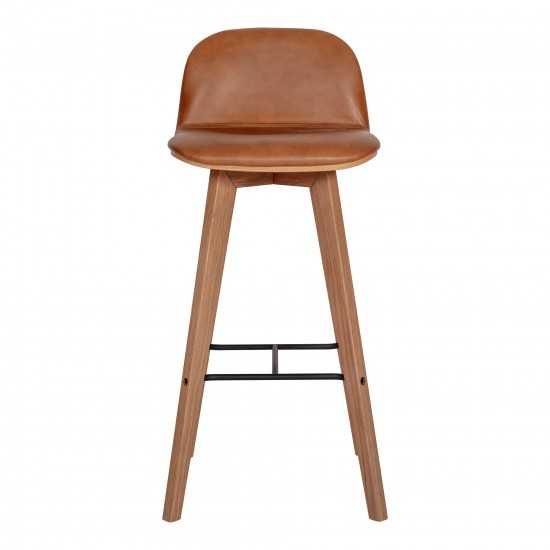 NAPOLI LEATHER BARSTOOL TAN