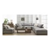 CLAY MODULAR SECTIONAL LIVESMART FABRIC LIGHT GREY