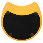 Soft Seating Collaborative Moon for Classrooms and Daycares - 12" Seat Height (Yellow)