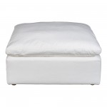 TERRA CONDO OTTOMAN LIVESMART FABRIC CREAM