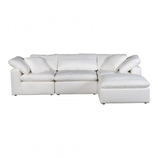 TERRA CONDO LOUNGE MODULAR SECTIONAL LIVESMART FABRIC CREAM