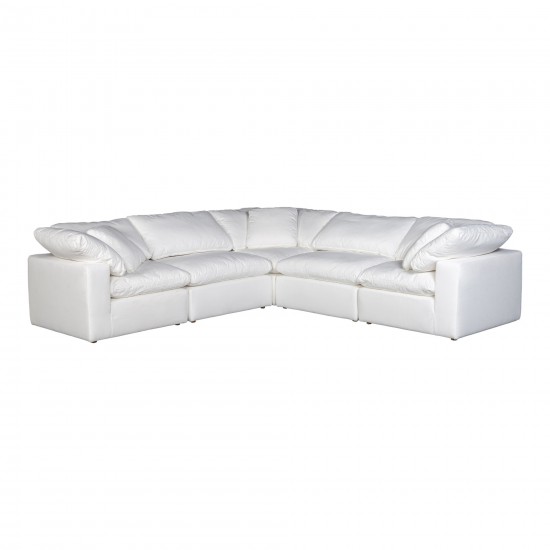 TERRA CONDO CLASSIC L MODULAR SECTIONAL LIVESMART FABRIC CREAM