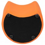 Soft Seating Collaborative Moon for Classrooms and Common Spaces - 18" Seat Height (Orange)