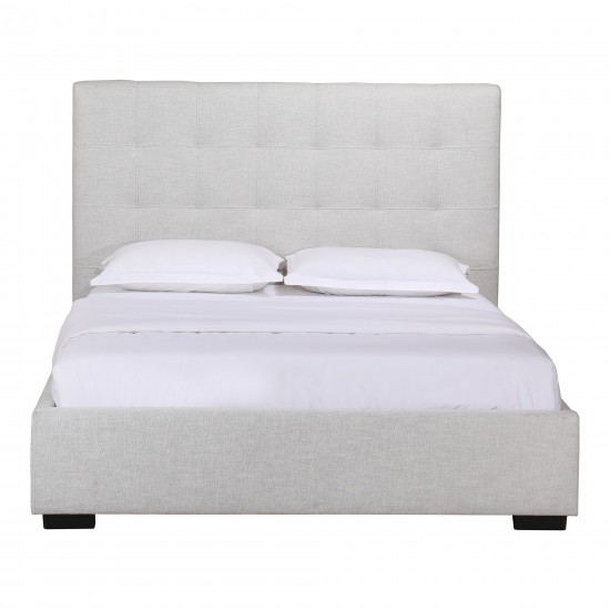 BELLE STORAGE BED KING SAND