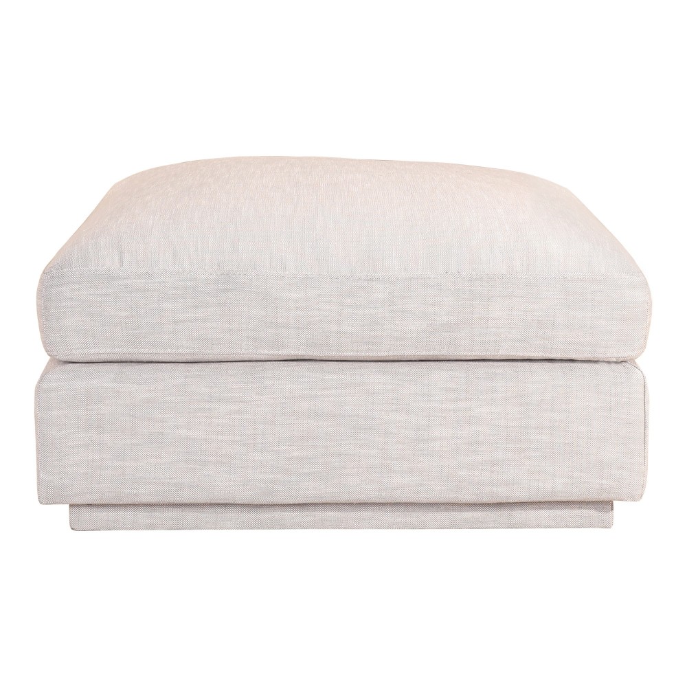 JUSTIN OTTOMAN TAUPE