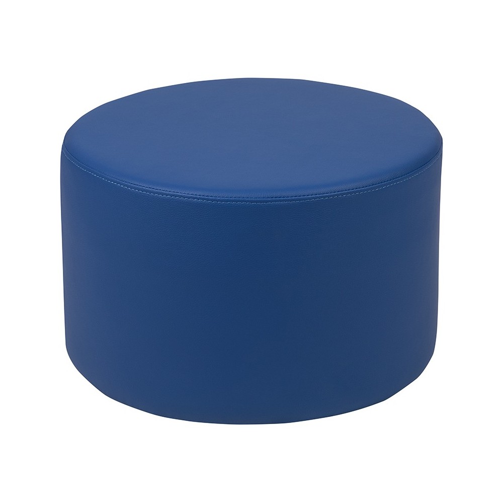 Soft Seating Collaborative Circle for Classrooms and Daycares - 12" Seat Height (Blue)