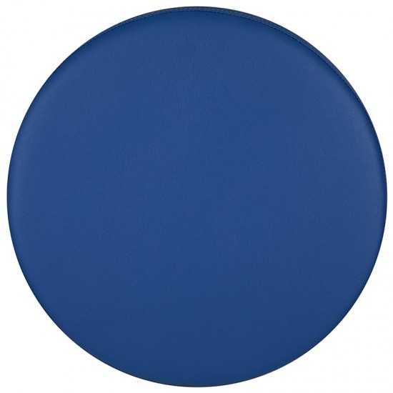 Soft Seating Collaborative Circle for Classrooms and Daycares - 12" Seat Height (Blue)