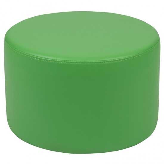 Soft Seating Collaborative Circle for Classrooms and Daycares - 12" Seat Height (Green)