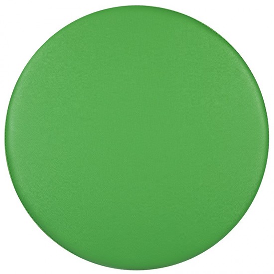 Soft Seating Collaborative Circle for Classrooms and Daycares - 12" Seat Height (Green)