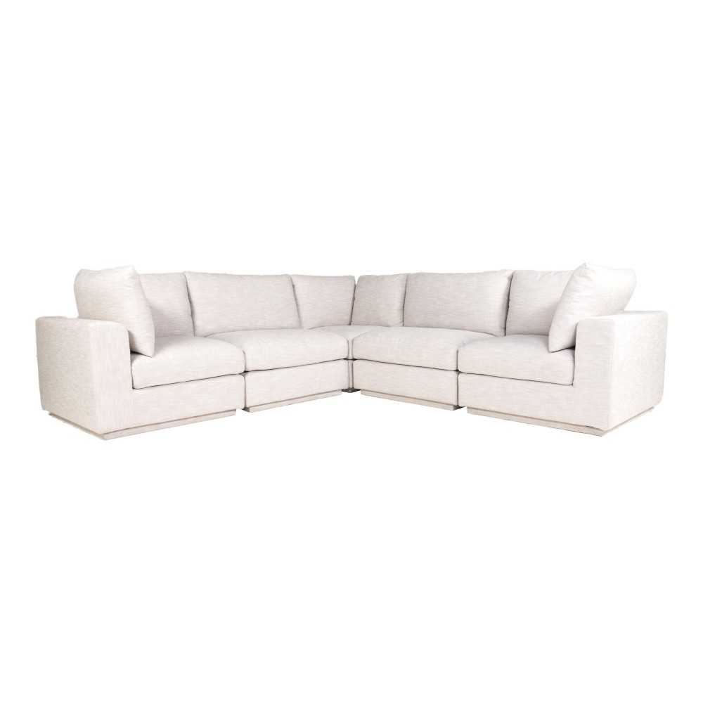 JUSTIN CLASSIC L MODULAR SECTIONAL TAUPE