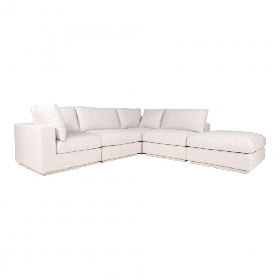 JUSTIN DREAM MODULAR SECTIONAL TAUPE