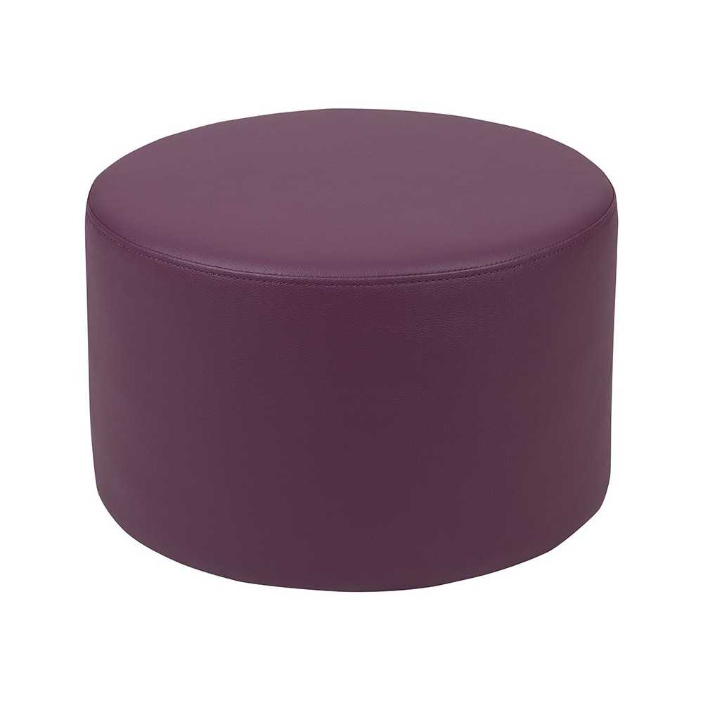 Soft Seating Collaborative Circle for Classrooms and Daycares - 12" Seat Height (Purple)