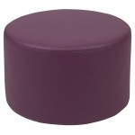 Soft Seating Collaborative Circle for Classrooms and Daycares - 12" Seat Height (Purple)