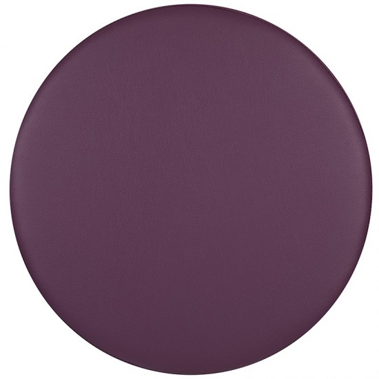 Soft Seating Collaborative Circle for Classrooms and Daycares - 12" Seat Height (Purple)