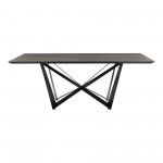 BROLIO DINING TABLE CHARCOAL