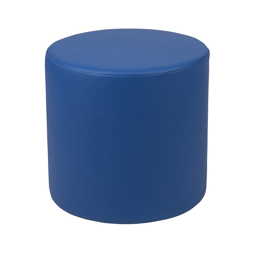 Soft Seating Collaborative Circle for Classrooms and Common Spaces - 18" Seat Height (Blue)