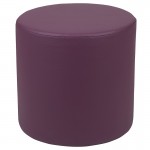 Soft Seating Collaborative Circle for Classrooms and Common Spaces - 18" Seat Height (Purple)