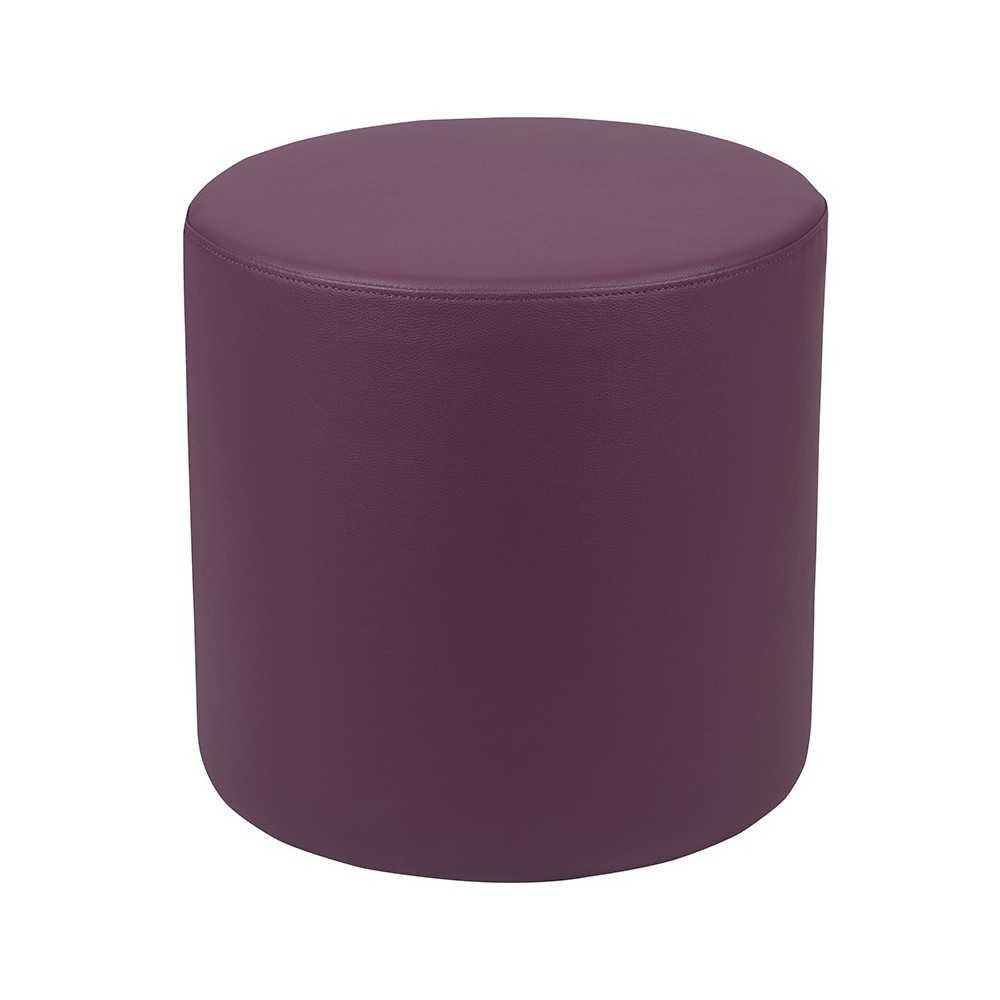 Soft Seating Collaborative Circle for Classrooms and Common Spaces - 18" Seat Height (Purple)