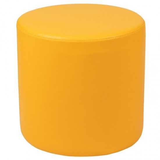 Soft Seating Collaborative Circle for Classrooms and Common Spaces - 18" Seat Height (Yellow)