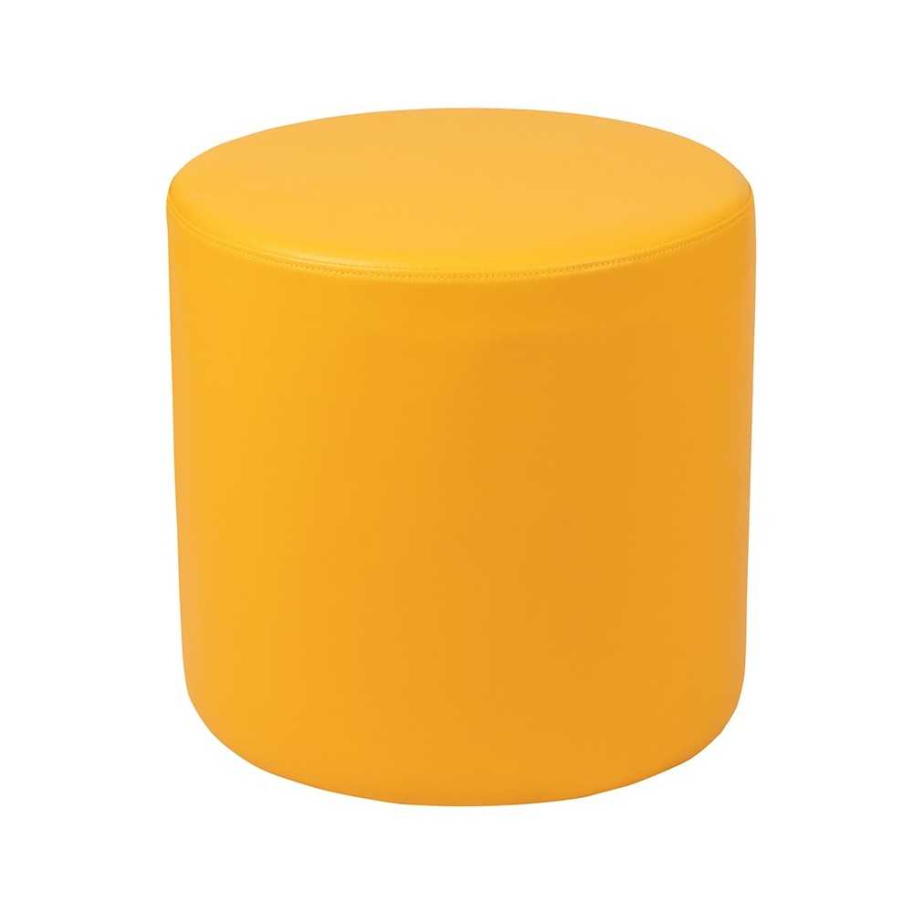 Soft Seating Collaborative Circle for Classrooms and Common Spaces - 18" Seat Height (Yellow)