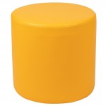 Soft Seating Collaborative Circle for Classrooms and Common Spaces - 18" Seat Height (Yellow)