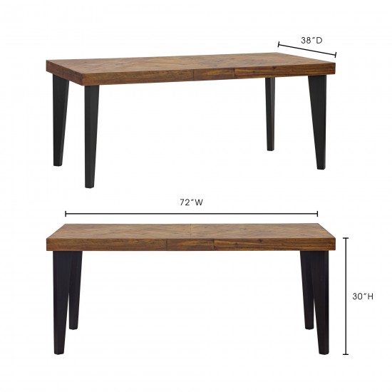 PARQ RECTANGULAR DINING TABLE