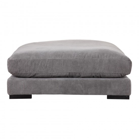 TUMBLE OTTOMAN CHARCOAL