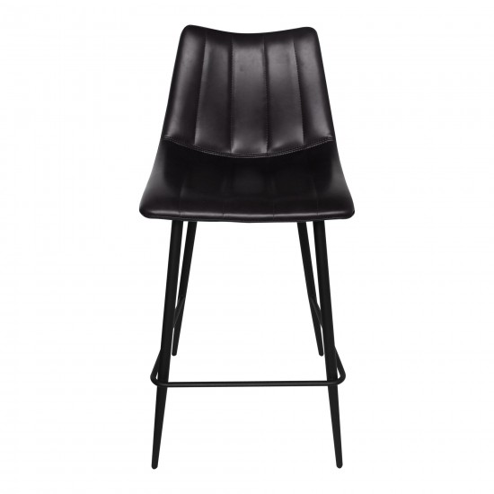 ALIBI COUNTER STOOL MATTE BLACK-M2