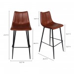 ALIBI BARSTOOL BROWN-M2