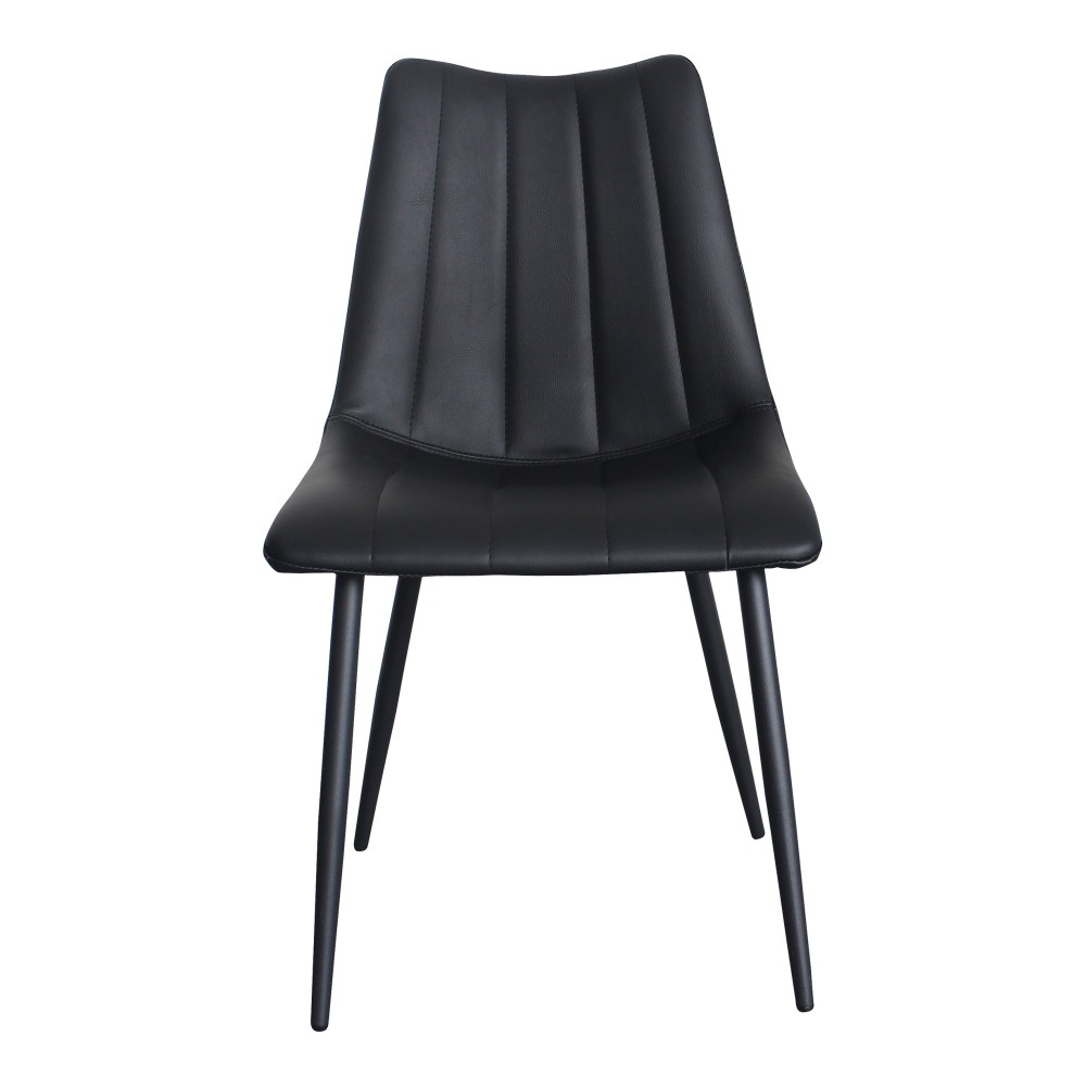 ALIBI DINING CHAIR MATTE BLACK-M2