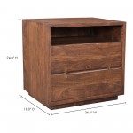 MADAGASIKARA NIGHTSTAND